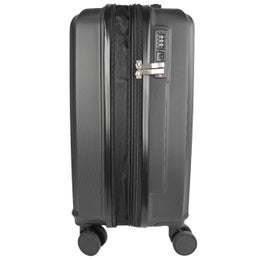 Cavalier Safari | Laajennettava cabin 55x35x22cm (37-42L) | Musta