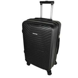 Cavalier Safari | Laajennettava matkalaukku 65cm (3,1kg, 66-73L) | Musta