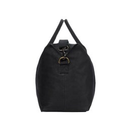 Troop London - Canvaskankainen tilava matkakassi | 0546 musta