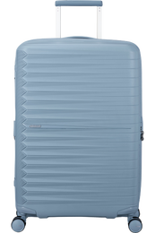 American Tourister Fastforward | Laajennettava matkalaukku 68cm (67-77L, 3,2kg) | Steel blue