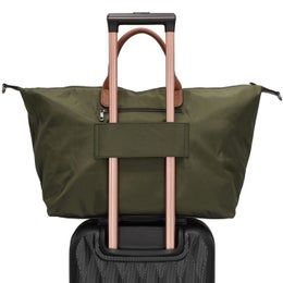 Charm London | Kankainen iso matkakassi, oliivi