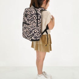 Beagles koulureppu (PC 13") | 21028 leopard pink