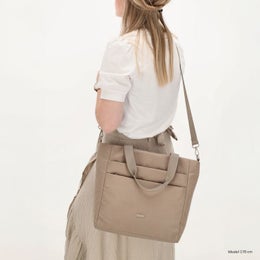 Beagles | Olkalaukku turvavetoketjulla, taupe