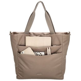 Beagles | Olkalaukku turvavetoketjulla, taupe