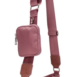 Charm London | Kankainen olkalaukku | Vaalea lila