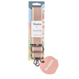 Beagles | Olka-/k&auml;nnykk&auml;hihna (pituus 140cm, leveys 3,7cm), taupe