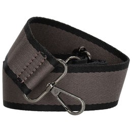 Beagles olkahihna  (pituus 140cm, leveys 3,7cm)  | musta/harmaa