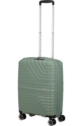 American Tourister Flytwist | Laajennettava matkalaukku 55cm (36-44L, 2.4kg) | Botanic green