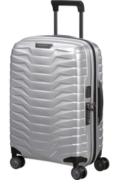 Samsonite Proxis NEW | Matkalaukku 55x40x20/23 laajeneva  (40-46L, 2,2kg ) | Silver