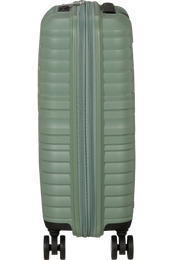American Tourister Flytwist | Laajennettava matkalaukku 55cm (36-44L, 2.4kg) | Botanic green