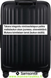 Samsonite Fyrm Carbon XL | Matkalaukku 67cm, laajennettava (76-83L) | Black
