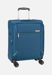 Samsonite Base Breeze | Laajennettava lentolaukku 55cm (39-46L, 2,3kg) | Petrol blue