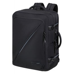American Tourister | 55cm matkareppu laajennuksella, Take2cabin L  | Black