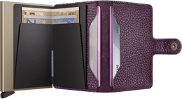 Secrid Miniwallet - Pebble grape