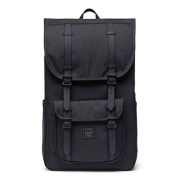 -16% | Herschel Little America ECO reppu 30L (l&auml;pp&auml;ri 15") | Black Tonal