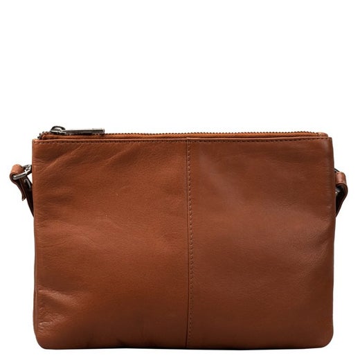 A. Eriksson Oy, H&ouml;gsar Henni | Nahkainen olkalaukku, ruskea