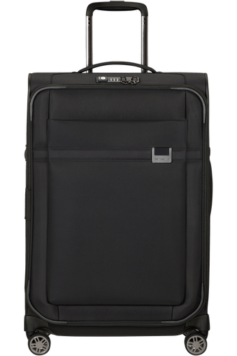 Samsonite Airea | Ultrakevyt keskikoko matkalaukku 67cm, 2,7kg (73,5-81,5L) | Musta