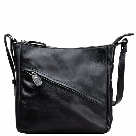 A. Eriksson Oy, Rosala Rubi | Nahkainen olkalaukku, musta