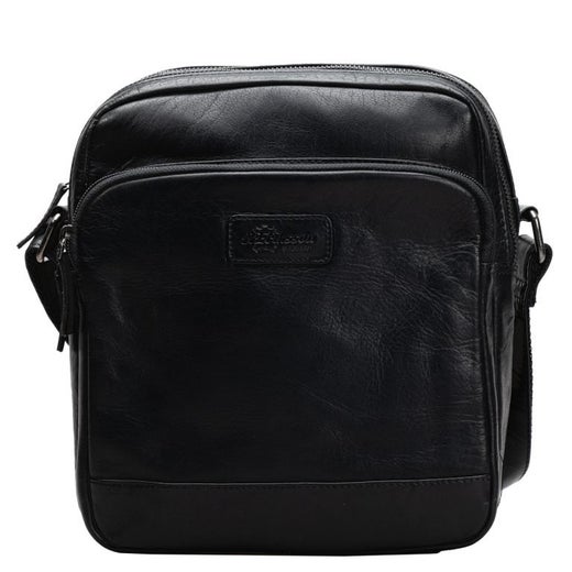 A. Eriksson Oy, Ecker&ouml; Ewan | Nahkainen isompi olkalaukku, musta