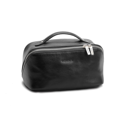 The Monte | Nahkainen toilettilaukku | 6053098 musta