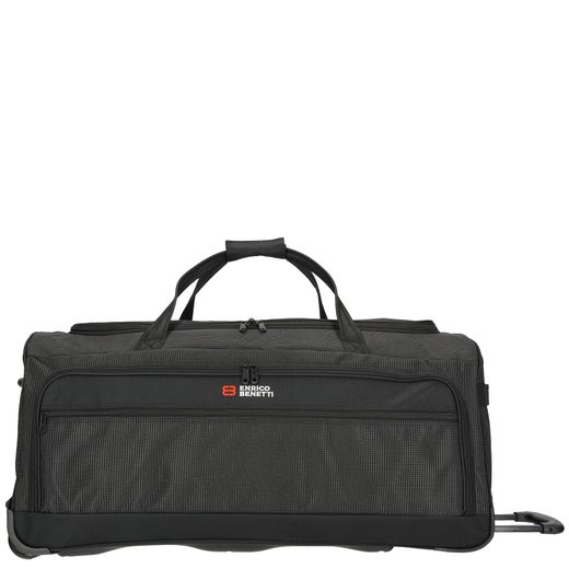 Enrico Benetti | Iso tilava matkakassi py&ouml;rill&auml; (113L) | 35335 mustavalkoinen