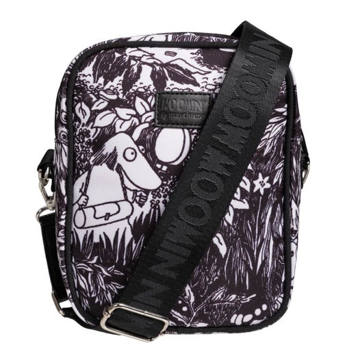 MUUMI | Vilijonkka, olkalaukku | Mustavalkoinen