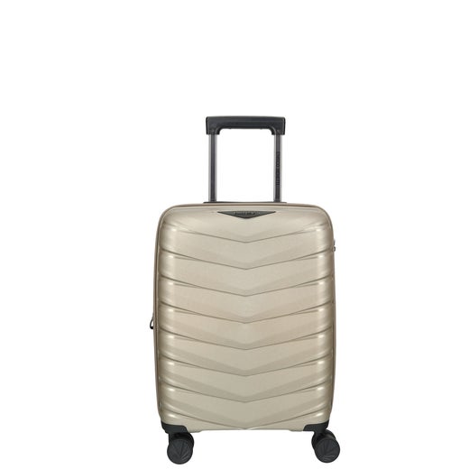 Enrico Benetti Titan | Cabinlaukku 55cm, laajeneva (2,8kg) | Shampanja