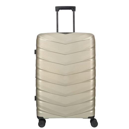 Enrico Benetti Titan | Iso matkalaukku 75cm, laajeneva  (4,3kg) | Shampanja