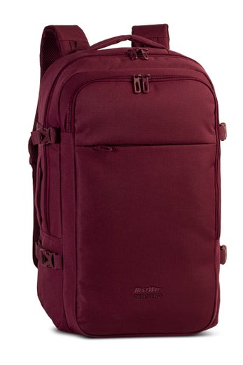 Bestway - XXL Matkareppu Cabin Pro Ultimate DLX | Cabin-reppu 35L |  viininpunainen