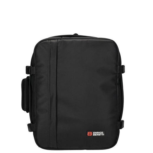 Enrico Benetti | Ryanair 40cm matkareppu | musta