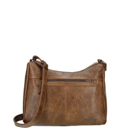 Enrico Benetti | Monilokeroinen olkalaukku | 65033 ruskea