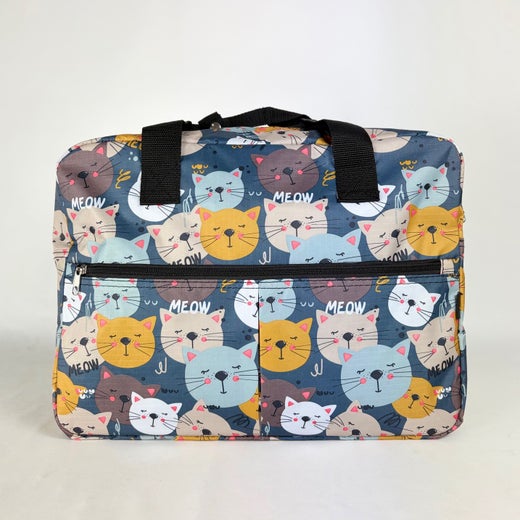 Baxxini | Finnair 40cm matkakassi (sis.pitk&auml;n hihnan) | 6066 iso kissa