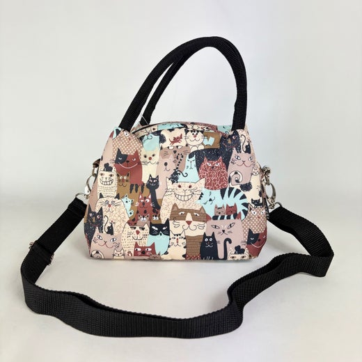 Baxxini | Lasten kankainen pikkulaukku | Kissa