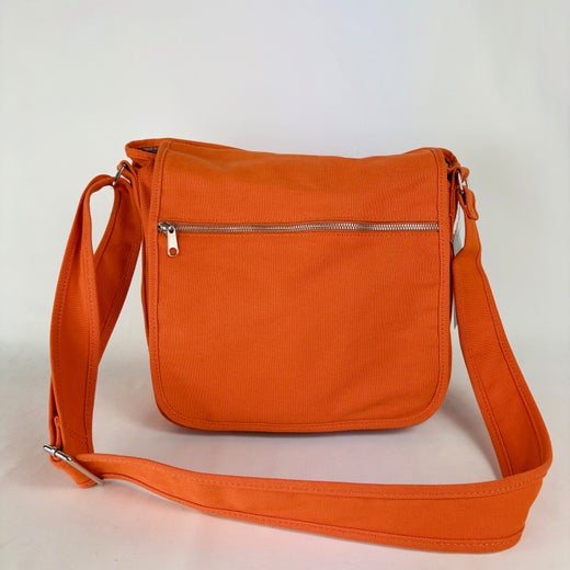 Pigeon Collection | Canvas l&auml;pp&auml;laukku, oranssi