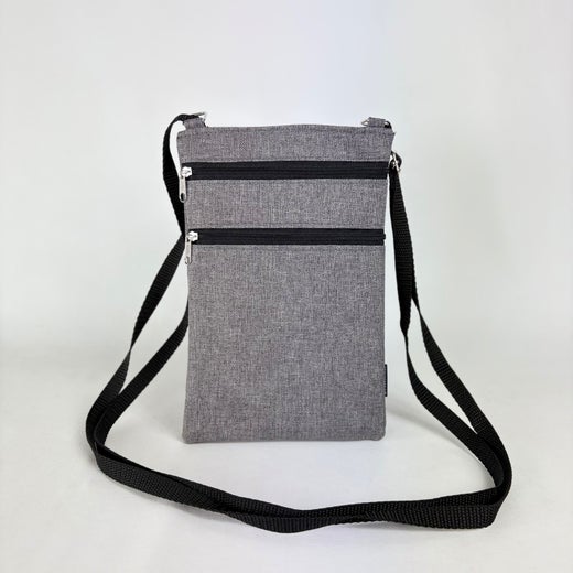 Baxxini | Kankainen k&auml;nnykk&auml;laukku L, harmaa