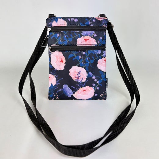 Baxxini | Kankainen k&auml;nnykk&auml;laukku M, pionit