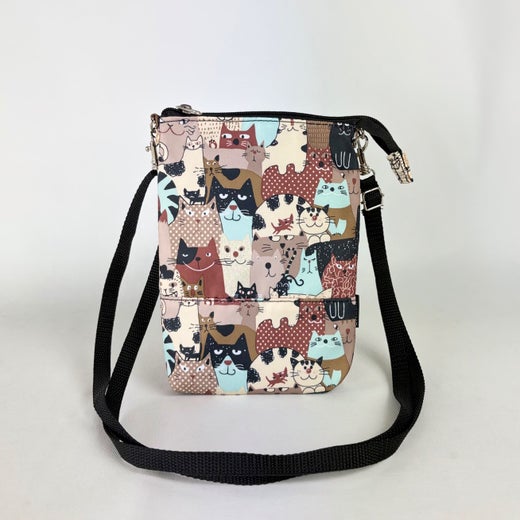 Baxxini | Kankainen k&auml;nnykk&auml;laukku | Kissat