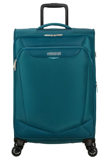American Tourister SummerRide | Laajennettava matkalaukku 69cm (70-76L, 2,5kg) | Totally teal