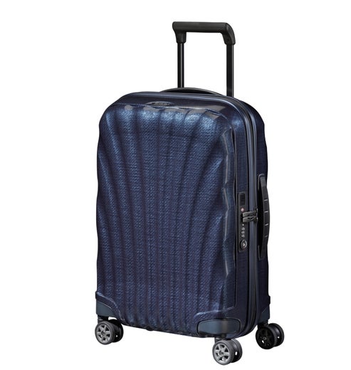 Samsonite C-Lite matkalaukku 55cm, USB,  Laajennettava  (36-42L) 2.1kg | Midnight blue