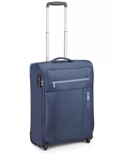 Roncato Lite Soft | Superkevyt 2-py&ouml;r&auml;inen matkalaukku 55cm, 1,6kg | Navy