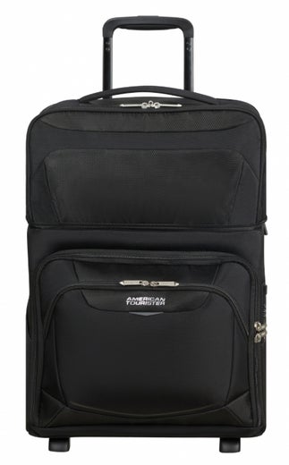 American Tourister SummerRide | Muunneltava underseater/cabinkoko 36-55cm (27.2-43.2L), musta