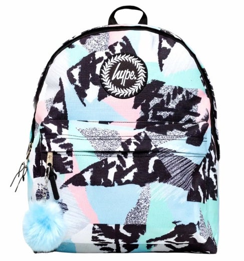 Hype reppu (tietokone 14") 18L | Pastel abstract