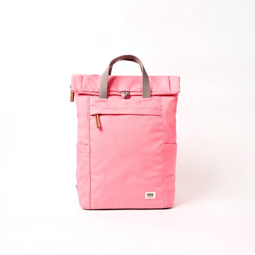 Roka London Finchley A Medium - ekologinen reppu (15-17"), Pink Lemonade
