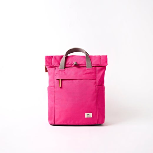 Roka London Finchley A Small - ekologinen reppu (13-14"),  Granita Red