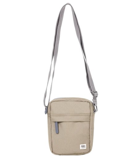 Roka Bond Recycled Canvas  | Pieni olkalaukku | Taupe