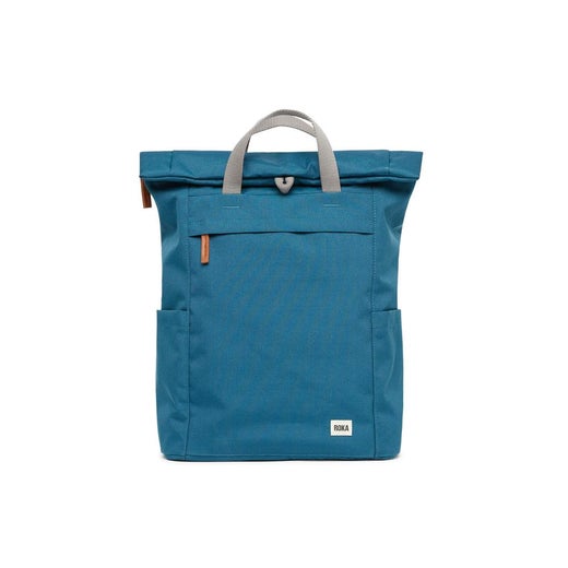 Roka London Finchley A MEDIUM - ekologinen reppu (15-17"), Marine