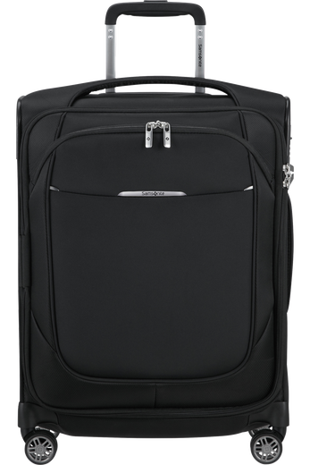 Samsonite Re-Lite | Superkevyt laajennettava lentolaukku 55cm, (2,1kg) | Musta