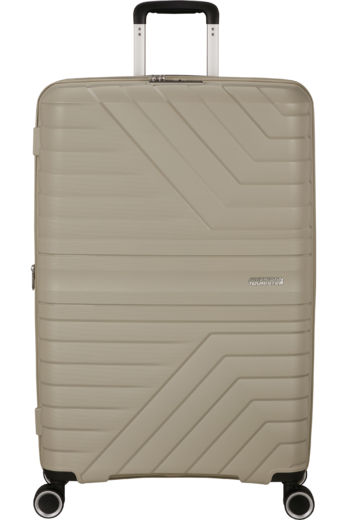 American Tourister Flytwist | Laajennettava matkalaukku 78cm (101-117L, 4kg) | Sandstone