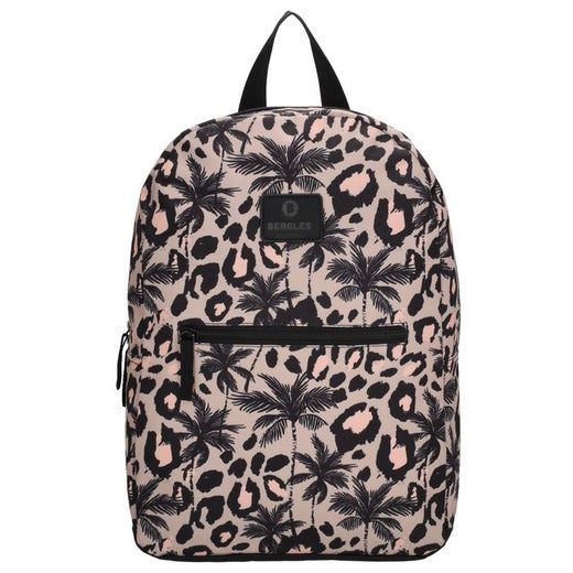 Beagles koulureppu (PC 13") | 21028 leopard pink