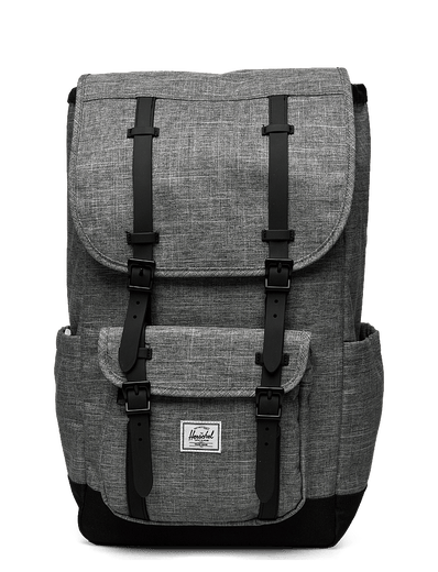 -16% | Herschel Little America ECO reppu 30L (l&auml;pp&auml;ri 15") | Raven crosshatch